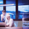 Tela de fundo Power Bi Tecnologia sem animação 075