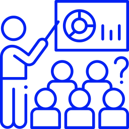 Icone que representa treinamento corpotarivo